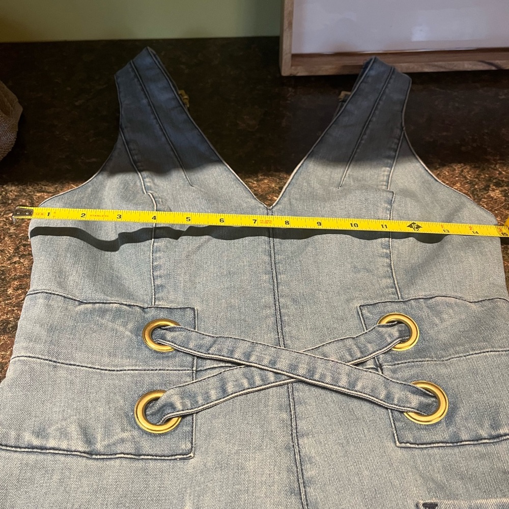Lover Australia denim romper size 6 - Picture 6 of 6
